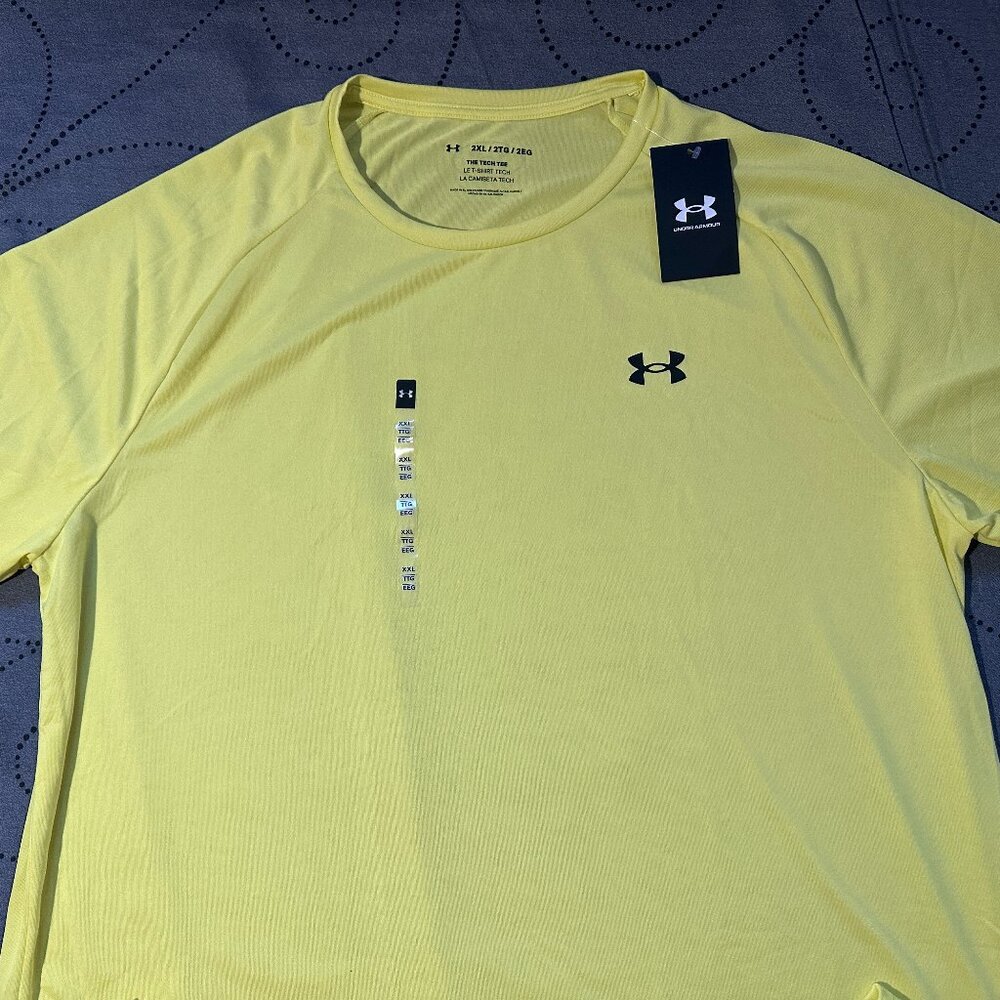 UNDER ARMOUR THE TCH SHIRT SIZE 2XL MEN NWT $30.00